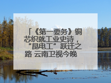 《第一要务》铜芯织就工业史诗，“昆电工”跃迁之路 云南卫视今晚21:16播出
