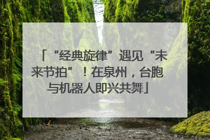 “经典旋律”遇见“未来节拍”！在泉州，台胞与机器人即兴共舞