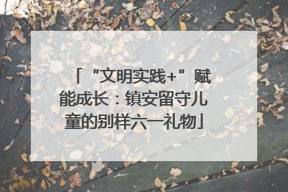 “文明实践+”赋能成长：镇安留守儿童的别样六一礼物