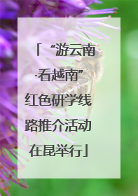 “游云南·看越南”红色研学线路推介活动在昆举行
