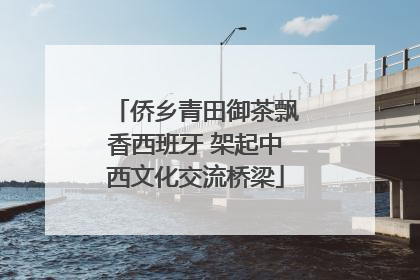 侨乡青田御茶飘香西班牙 架起中西文化交流桥梁