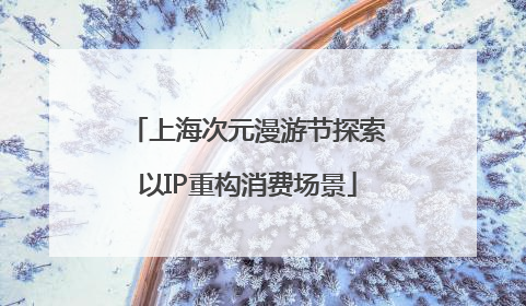 上海次元漫游节探索以IP重构消费场景