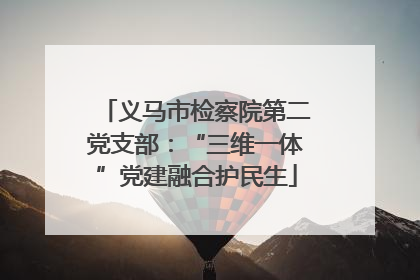 义马市检察院第二党支部：“三维一体”党建融合护民生