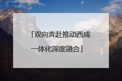 双向奔赴推动西咸一体化深度融合