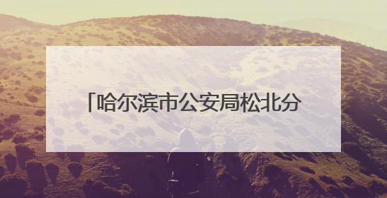 哈尔滨市公安局松北分局：多措并举推动12367服务平台深入人心