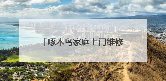 啄木鸟家庭上门维修在规范化中寻找突破