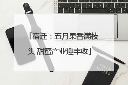 宿迁：五月果香满枝头 甜蜜产业迎丰收