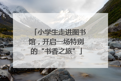 小学生走进图书馆，开启一场特别的“书香之旅”