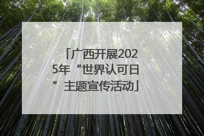 广西开展2025年“世界认可日”主题宣传活动