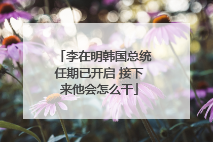 李在明韩国总统任期已开启 接下来他会怎么干
