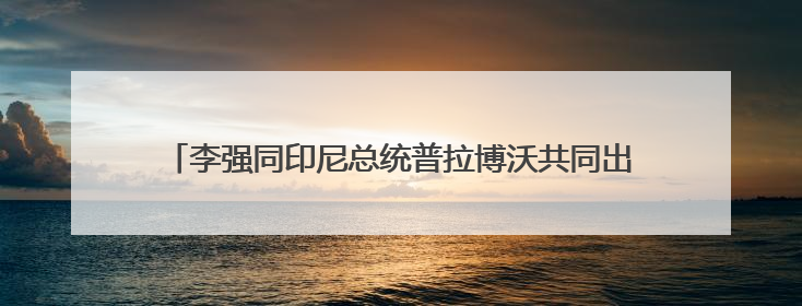 李强同印尼总统普拉博沃共同出席中国－印尼工商界晚宴并致辞