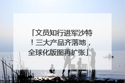 文员知行进军沙特！三大产品齐落地，全球化版图再扩张
