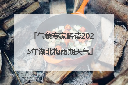 气象专家解读2025年湖北梅雨期天气