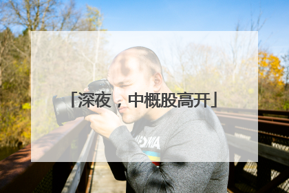深夜，中概股高开