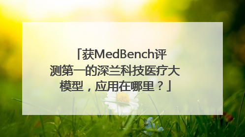 获MedBench评测第一的深兰科技医疗大模型，应用在哪里？