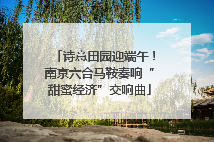 诗意田园迎端午！南京六合马鞍奏响“甜蜜经济”交响曲