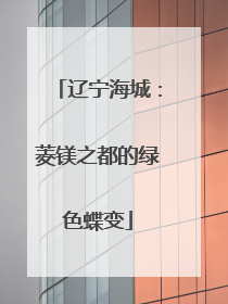 辽宁海城：菱镁之都的绿色蝶变
