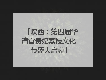 陕西：第四届华清宫贵妃荔枝文化节盛大启幕