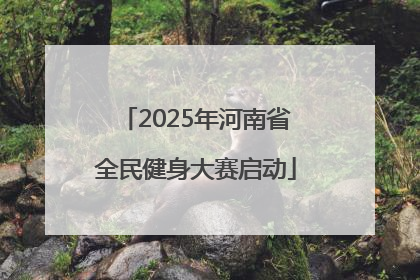2025年河南省全民健身大赛启动